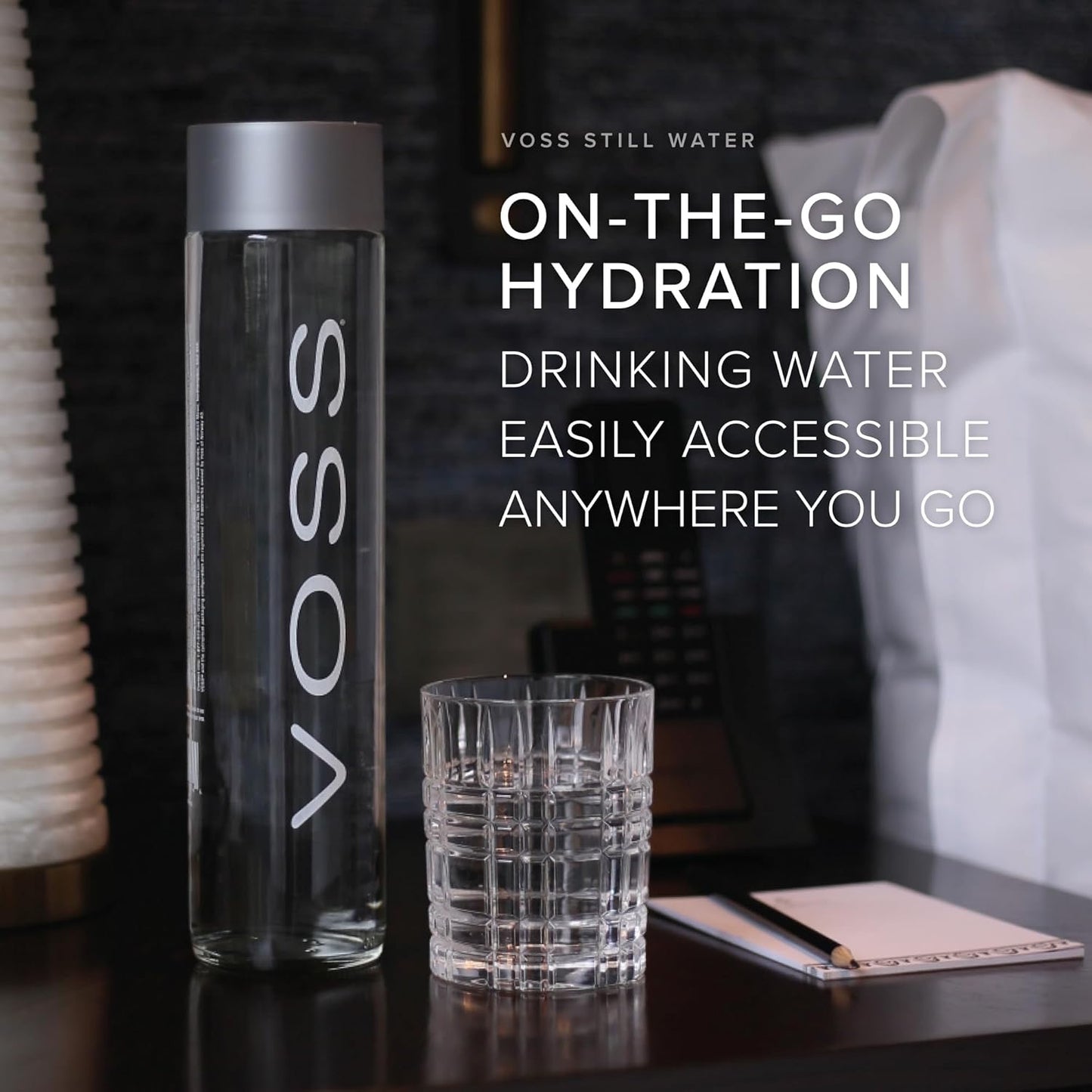 Voss Still Water 800ml X 12 Box Glass bottle