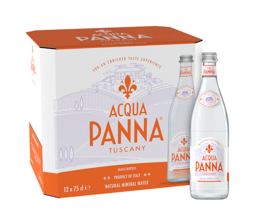 Acqua Panna Still Water - 750ml X 12 box Glass bottle
